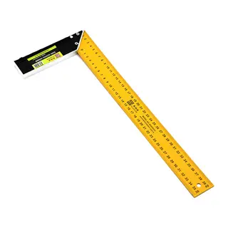 Metal Masa Gönyesi - 40 cm - Sarı Renk