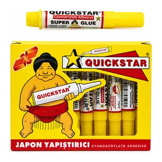 1.4 Gram Japon Yapıştırıcı - 1 Adet - İnce Uçlu Başlık - Hızlı Kuruma Özellikli