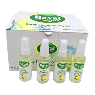 Sprey Kolonya - 50 ml - Limon Kolonyası - 80°