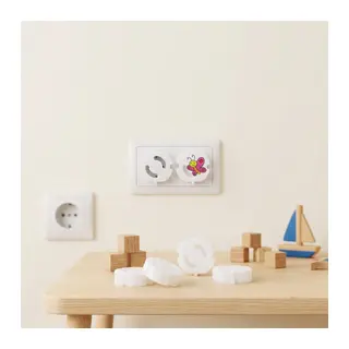 Çocuk Emniyet Kilidi Priz Kapağı - 6'lı Paket - Elektrik Koruyucu
