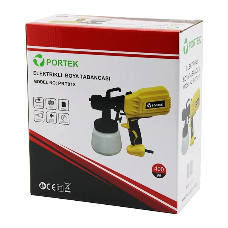 Boya Tabancası - Elektrikli - 1000 ml - 400W