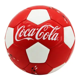 Nostaljik Futbol Topu - Dikişli - Kırmızı Beyaz