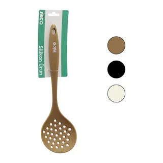 Silikon Kevgir - 28.5 cm Boyut - Renkli Silikon Saplı