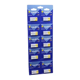 İnce Pil Alkalin - 20'li Paket - AAA Pil