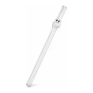 Cam Pipet - Yüz Figürlü Tasarım - 20 cm