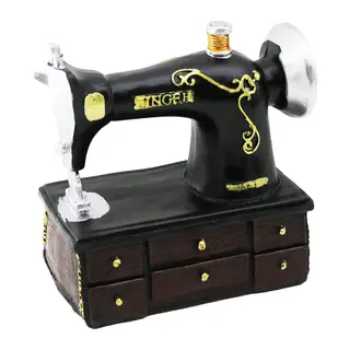 Dikiş Makinesi Tasarımlı Biblo - Vintage Model - Nostaljik Dekor