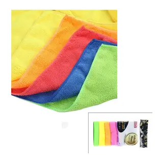 8'li Mikrofiber Temizlik Bezi Seti - Renkli - Leke Bırakmaz