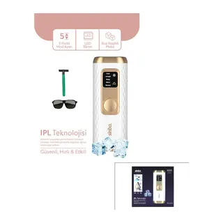 Sinbo IPL Buz Lazer Epilasyon Cihazı - 5 Farklı Mod - Tüm Vücut Uyumlu
