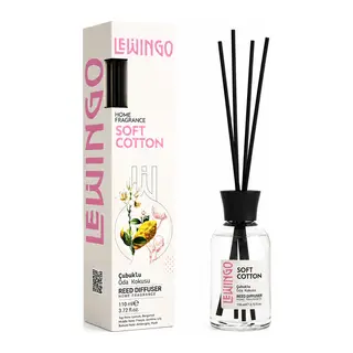 Soft Cotton Bambu Çubuklu Oda Kokusu - 110 ml - Cam Şişe