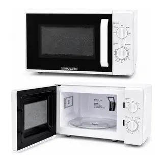Beyaz Mikrodalga Fırın - Klasik Ön Panel - 20 Litre Kapasite