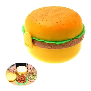 Hamburger Tasarımlı Beslenme Kabı