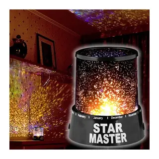 Duvara Işık Yıldız Yansıtan Star Master Gece Lambası