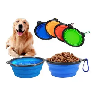 Katlanabilir Kedi Köpek Mama-Su Kabı