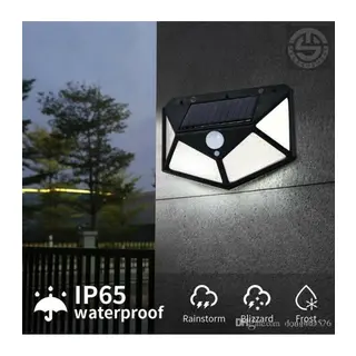 Solar Bahçe Aydınlatma Lambası 100 Led