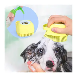Şampuan Hazneli Kedi Köpek Yıkama Kesesi