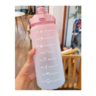 Günlük Motivasyon Su Matarası 2 Litre
