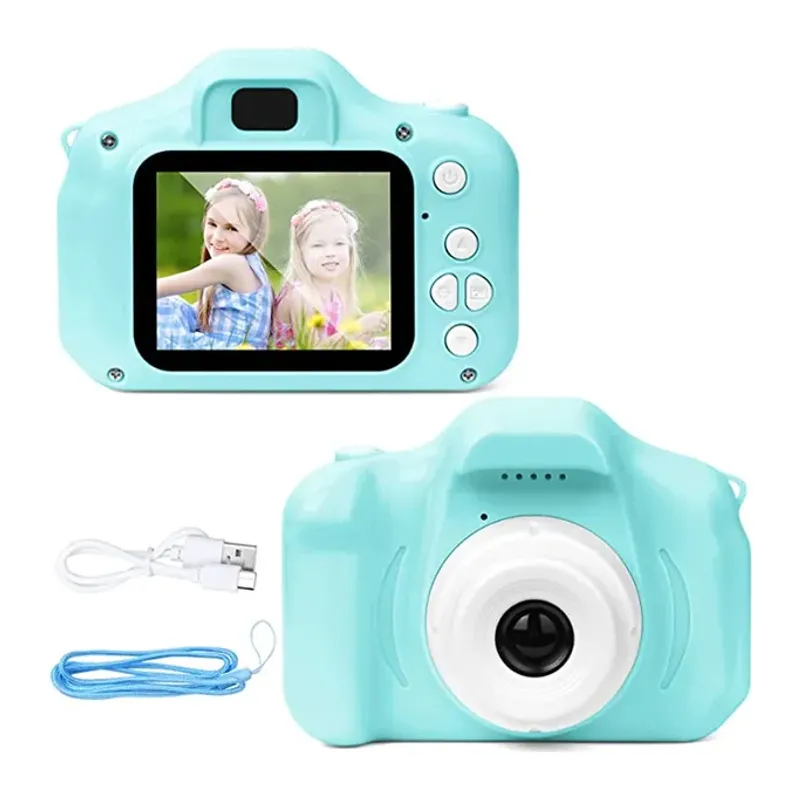 Mini Kamera Fotoğraf Makinesi Mavi