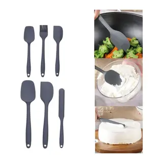 Silikon Spatula ve Fırça Seti