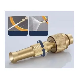 AYARLANABILIR BASINÇLI HORTUM BAŞLIĞI GOLD