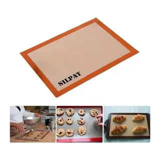 Silikon Silpat Yanmaz Yapışmaz Pişirme Matı