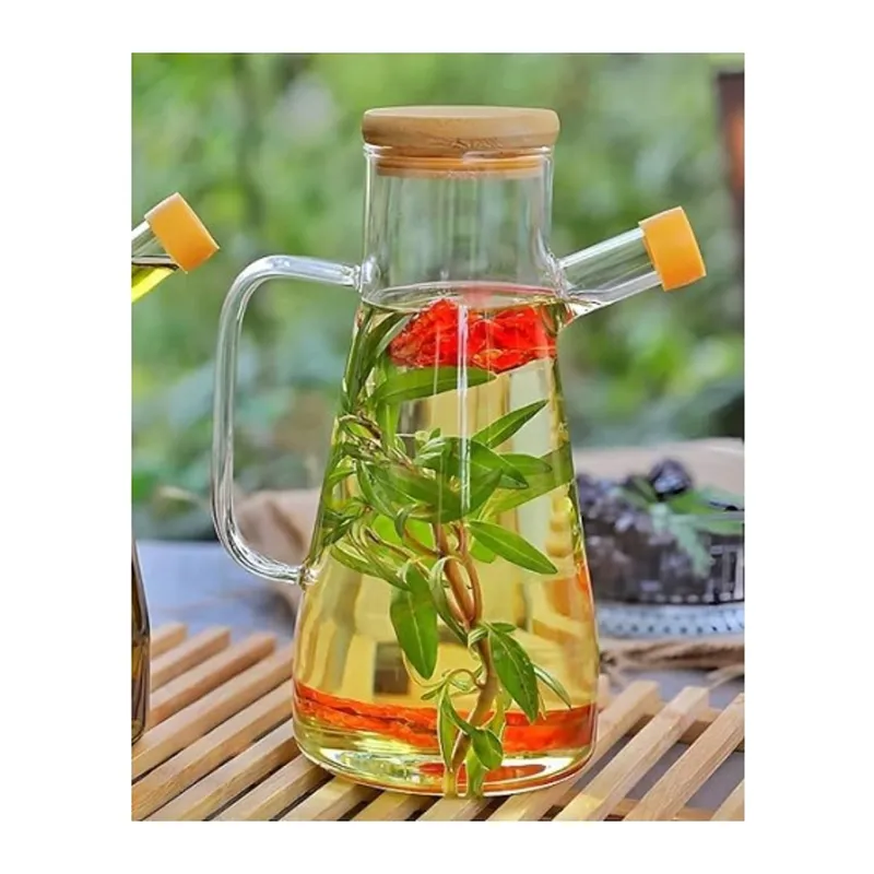 Borosilikat Cam 900 ml. Yağdanlık