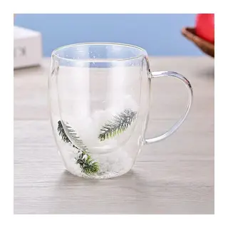 Çift Cidarlı Çam Bardak