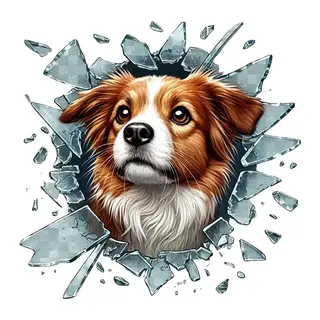 Fulcar Australian Shepherd Araç Stickerı