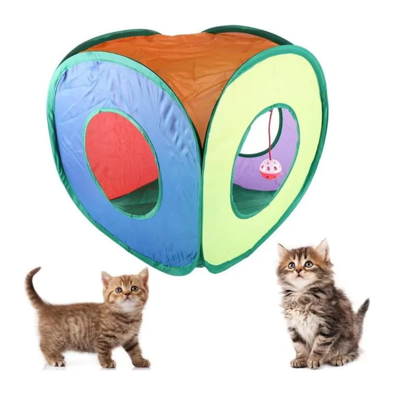 Oyuncak Toplu Kedi Oyun Tüneli