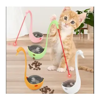 Kuğu Şeklinde Lazerli Kedi Oyuncağı