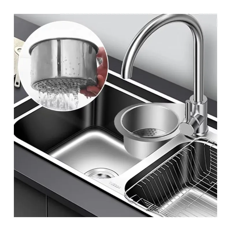 Kuğu Tasarımlı Paslanmaz Lavabo Drenaj Sepeti