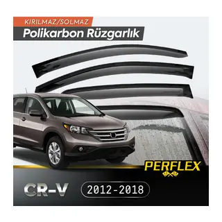 Honda CR-V 2012-2018 Cam Rüzgarlığı V2 Düz