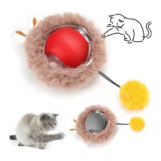 Tüylü Şarjlı Kedi Oyuncağı