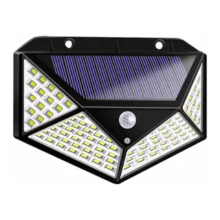 Solar Hareket Sensörlü Duvar Lambası 100 Led