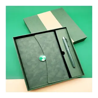 Promosyon Defter Kalem Seti Yeşil Renk