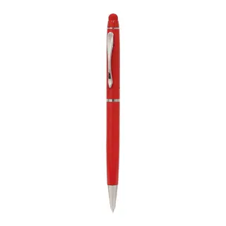 Kırmızı Touchpen Metal Kalem