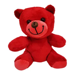 Kırmızı Peluş Oyuncak Ayıcık