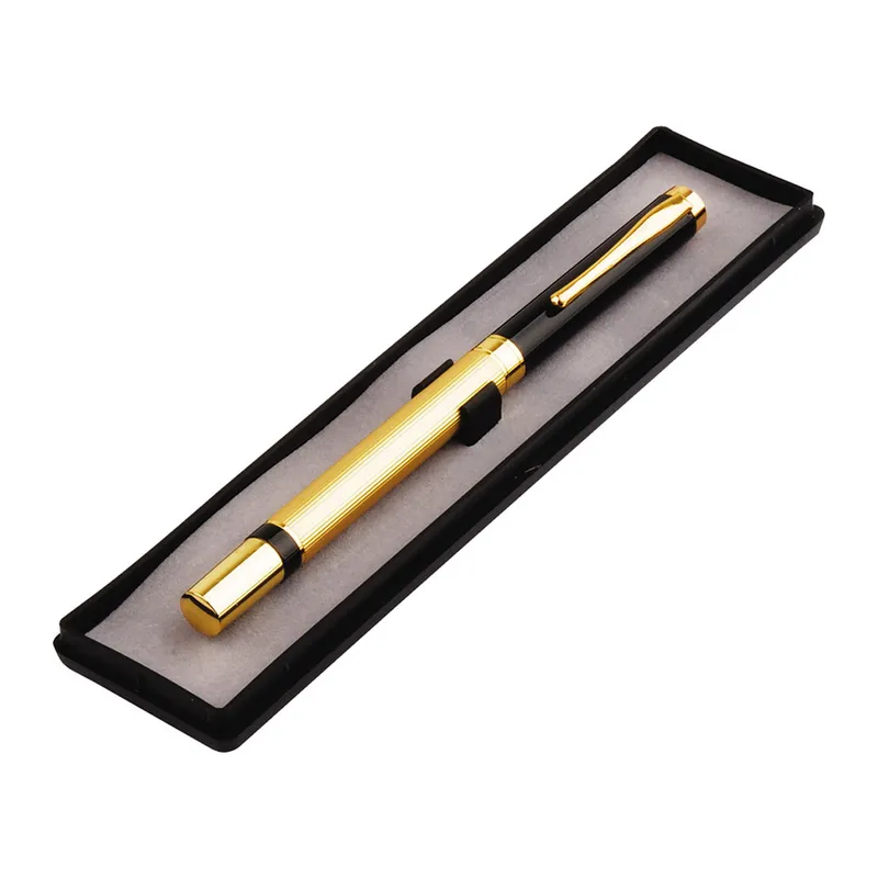Kutulu Metal Roller Gold Siyah Kalem