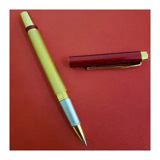 Kutulu Kırmızı Gold Tasarım Roller Kalem