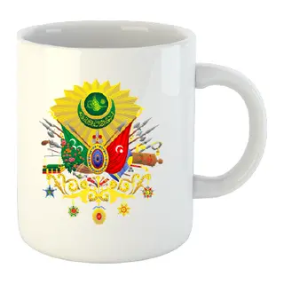 Osmanlı Armalı Kupa Bardak