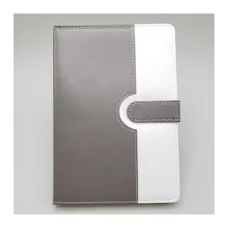 Tarihsiz Ajanda Defter Beyaz Gri Renk