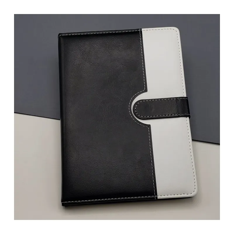 Tarihsiz Ajanda Defter Siyah Beyaz Renk