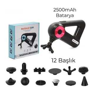 12 Başlıklı Masaj Aleti