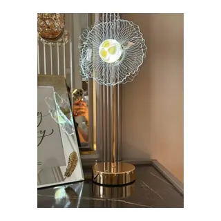 Çiçek Tasarımlı LED Masa Lambası