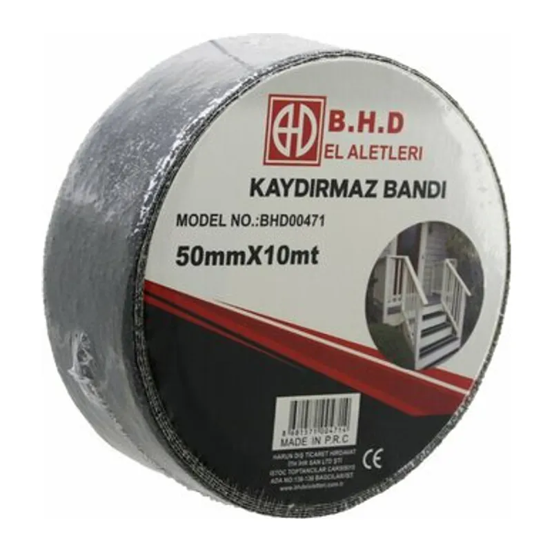 Kaydırmaz Siyah Bant 50 mm X 10 mt