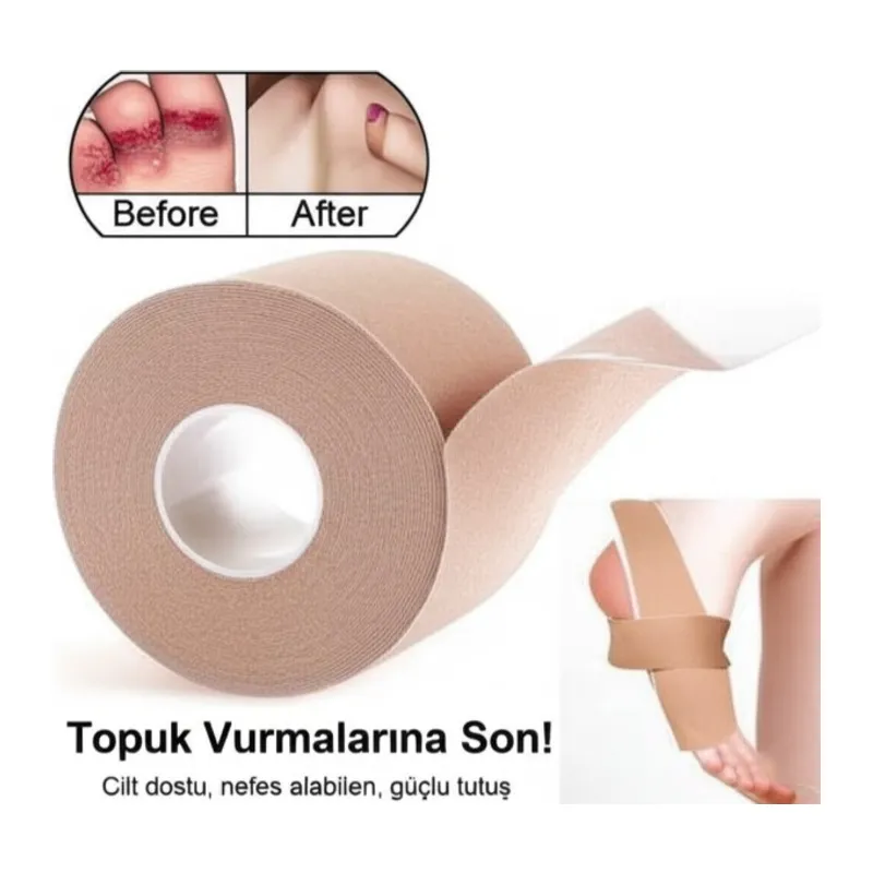 Ayakkabı Vurma Önleyici Rulo Bant 2.5 cm X 5 m