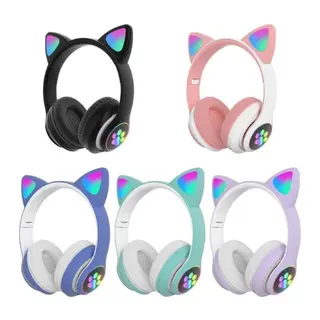 Kedi Figürlü Bluetooth Kulaklık