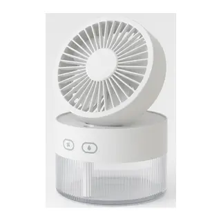 Su Spreyli Katlanır Başlıklı USB Mini Fan
