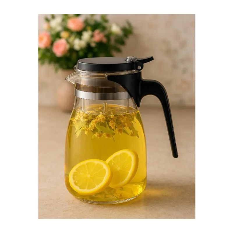 900 ml Süzgeçli Cam Sürahi