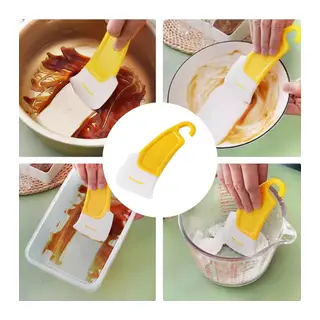 Silikon Uçlu Bulaşık Temizleme Kazıyıcı Spatula