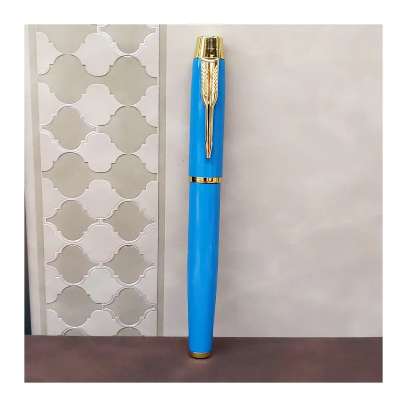 Turkuaz Metal Roller Kalem